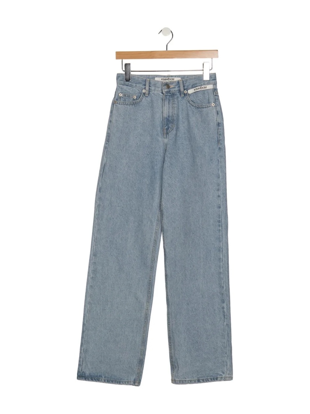 KIMHEKIM - Label Wide Fit Jeans - Blue
